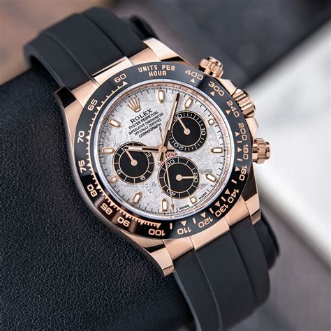 rose gold daytona chronograph.